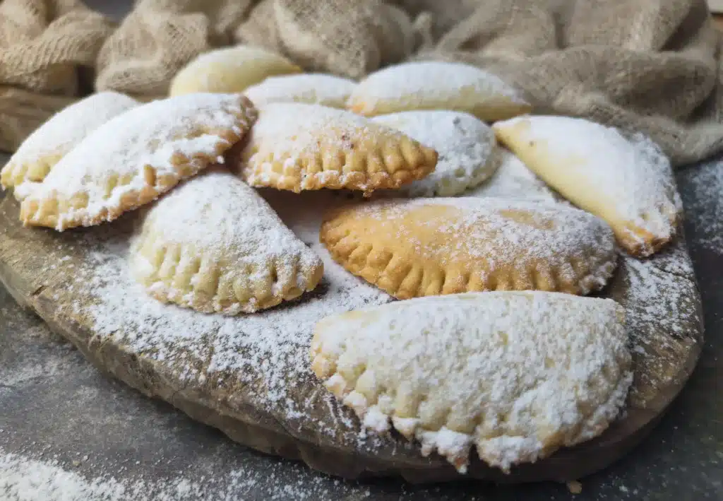 empanada cookies with sugar