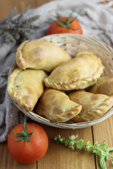 caprese empanadas