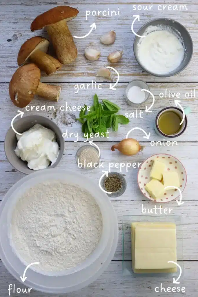 porcini pizza ingredients