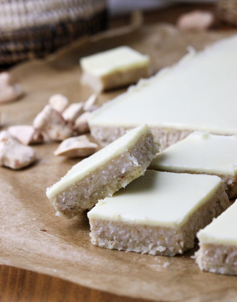 sliced baobab bars